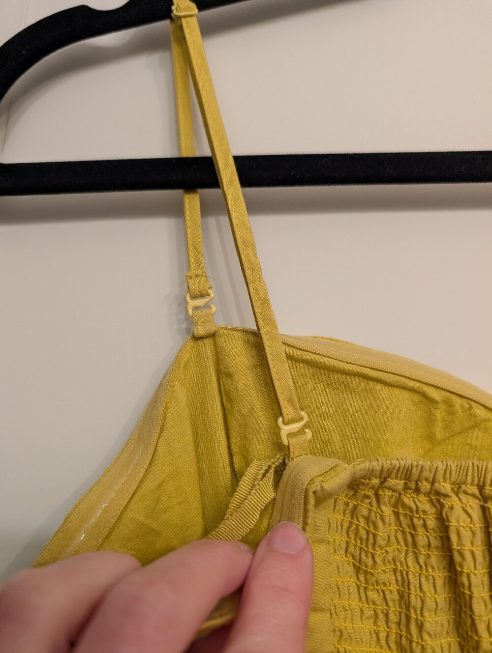 Anthro Maeve Colorblock Spaghetti Strap/Strapless Fit-and-Flare Dress - Picture 8 of 16